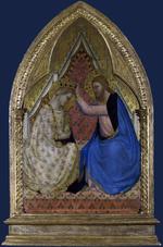 欧洲12-19世纪油画四_DADDI, Bernardo - The Coronation of the Virgin